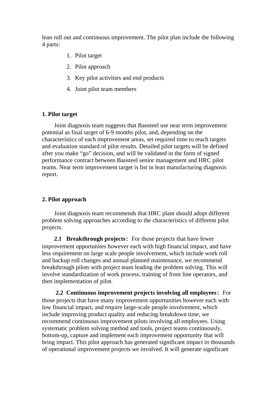 人力资源-Improve Baosteel’s performance through implementing lean manufacturing_第3页