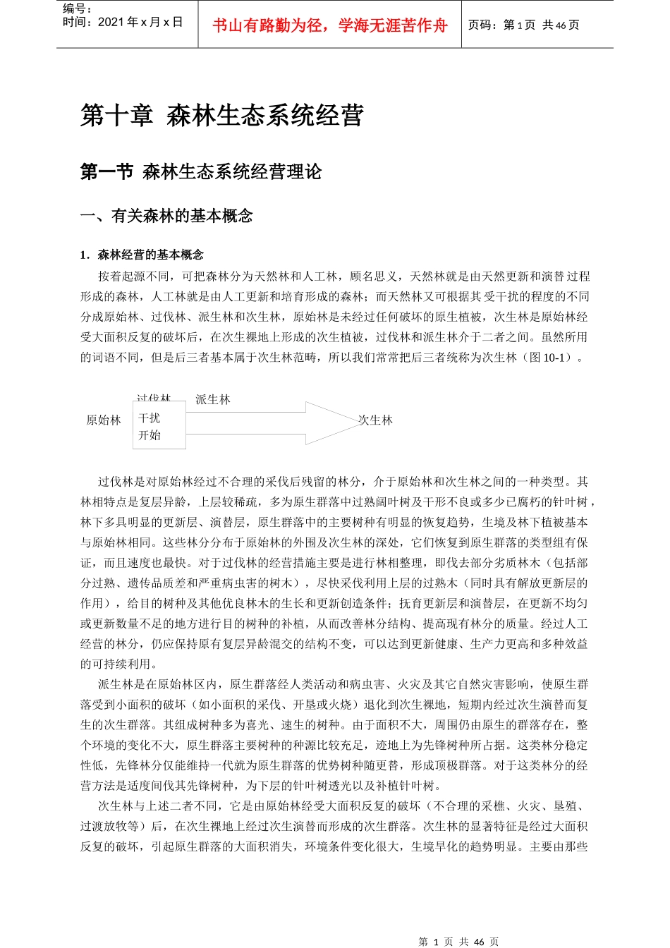 森林生态系统经营_第1页