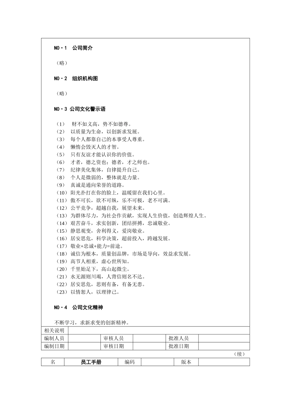员工手册范本(65页)_第3页