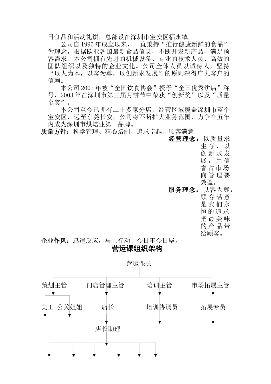 樱桃食品连锁店营运手册（DOC 292页）_第3页