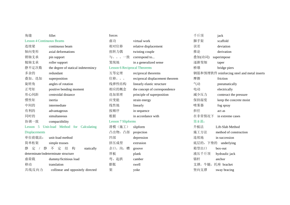 土木工程专业英语词汇短语总结_第2页