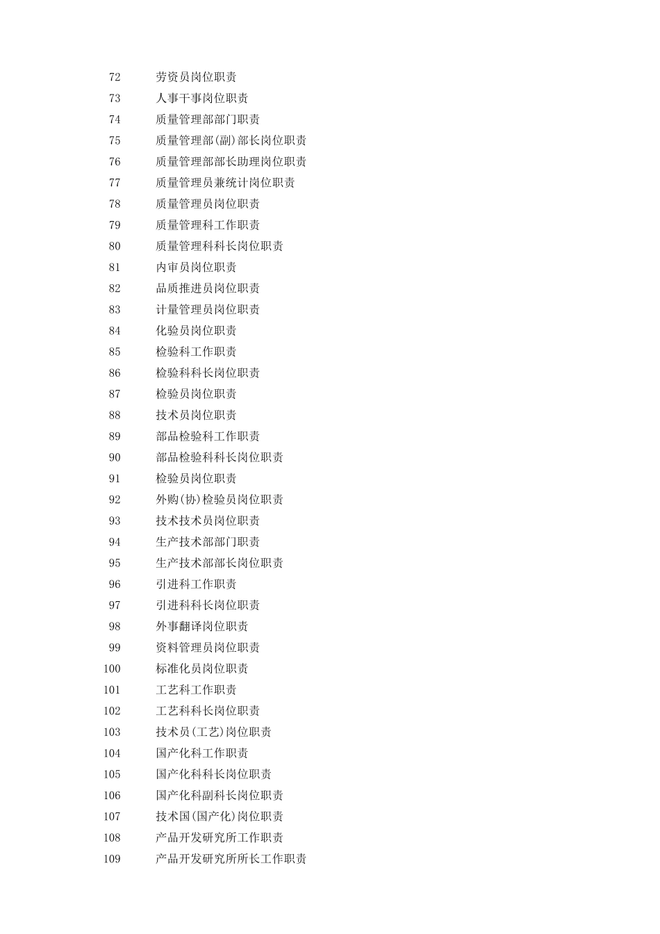 全新岗位职责大全(180个共191_第3页