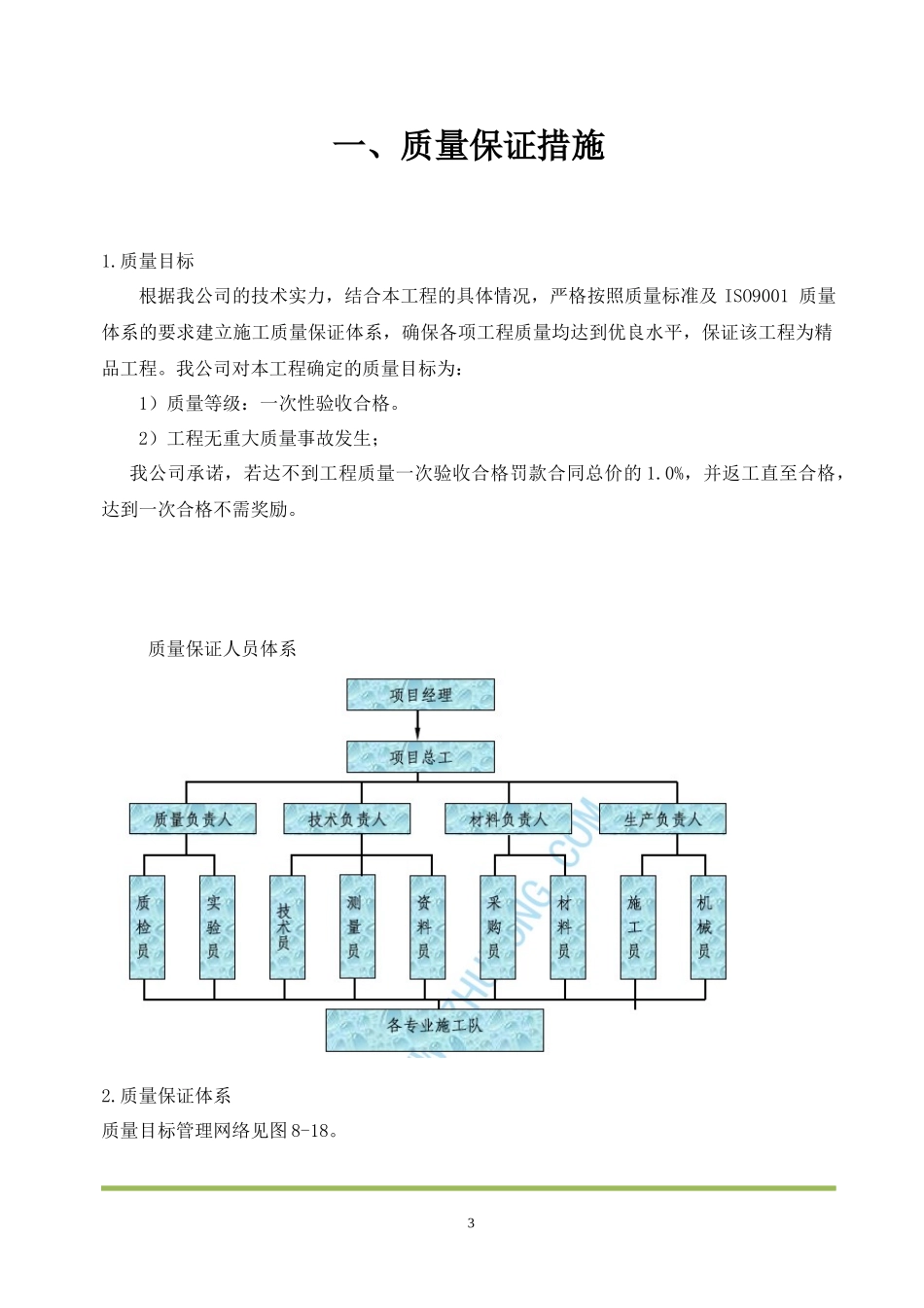 水城水库至独木引水管道连接管安装工程施工组织--上传_第3页