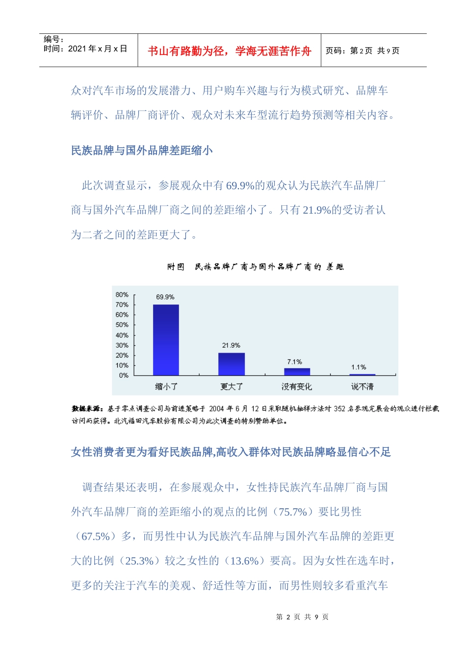 民族汽车品牌调查(doc 8页)5_第2页