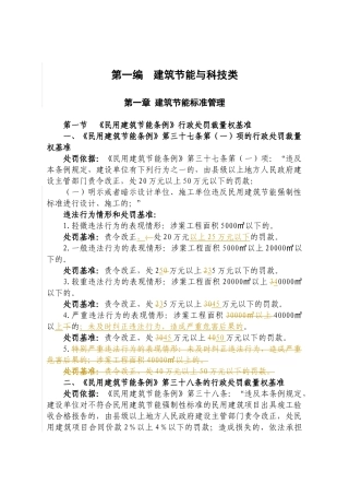 住房和城乡建设厅行政处罚裁量权基准