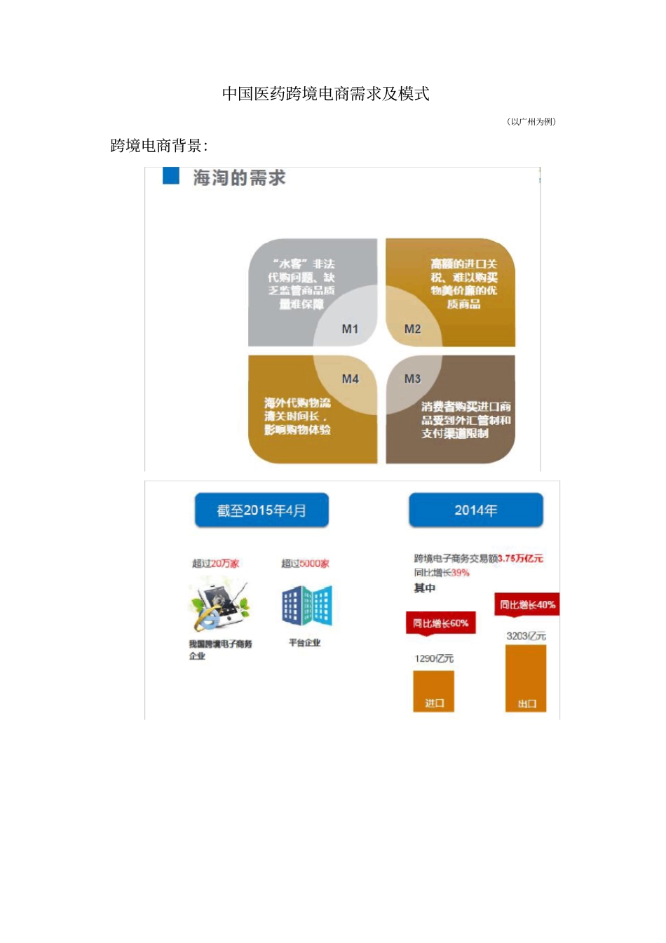 完成-中国医药跨境电商模式_第2页