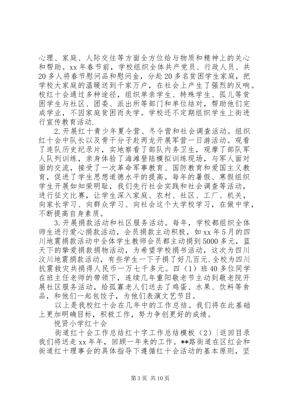 红十字工作总结模板4篇_第3页