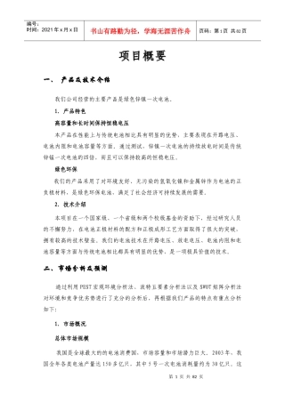 江苏倍特电池有限公司创业计划书--yindejiang