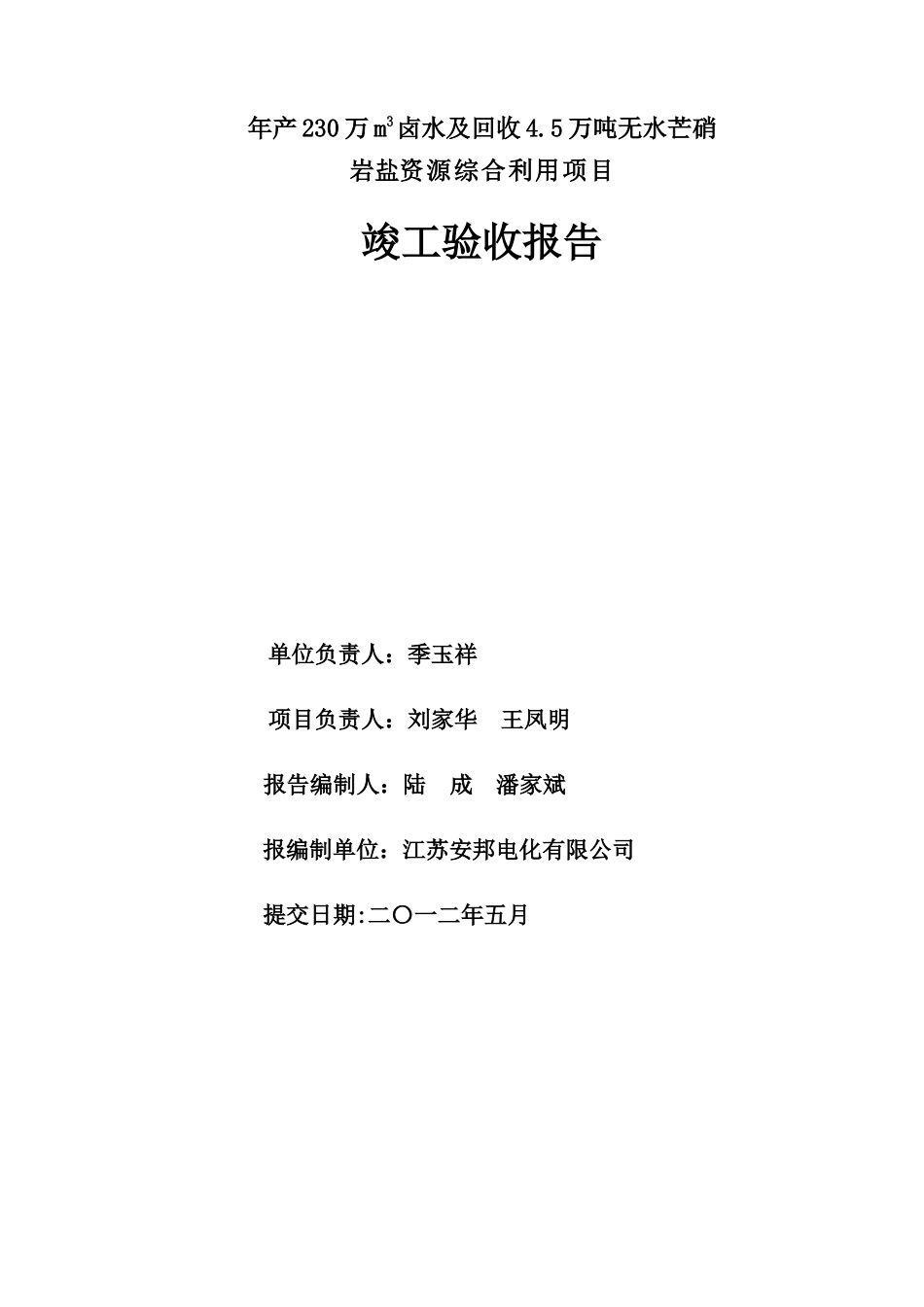 江苏安邦综合利用项目竣工验收报告终稿_第2页