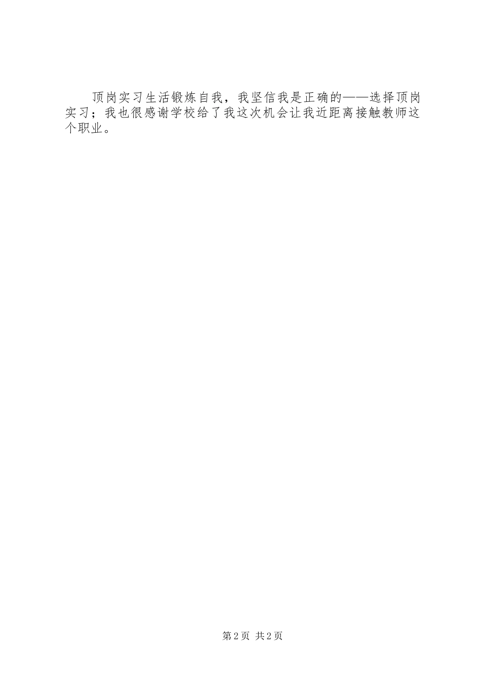 顶岗班主任工作总结_第2页