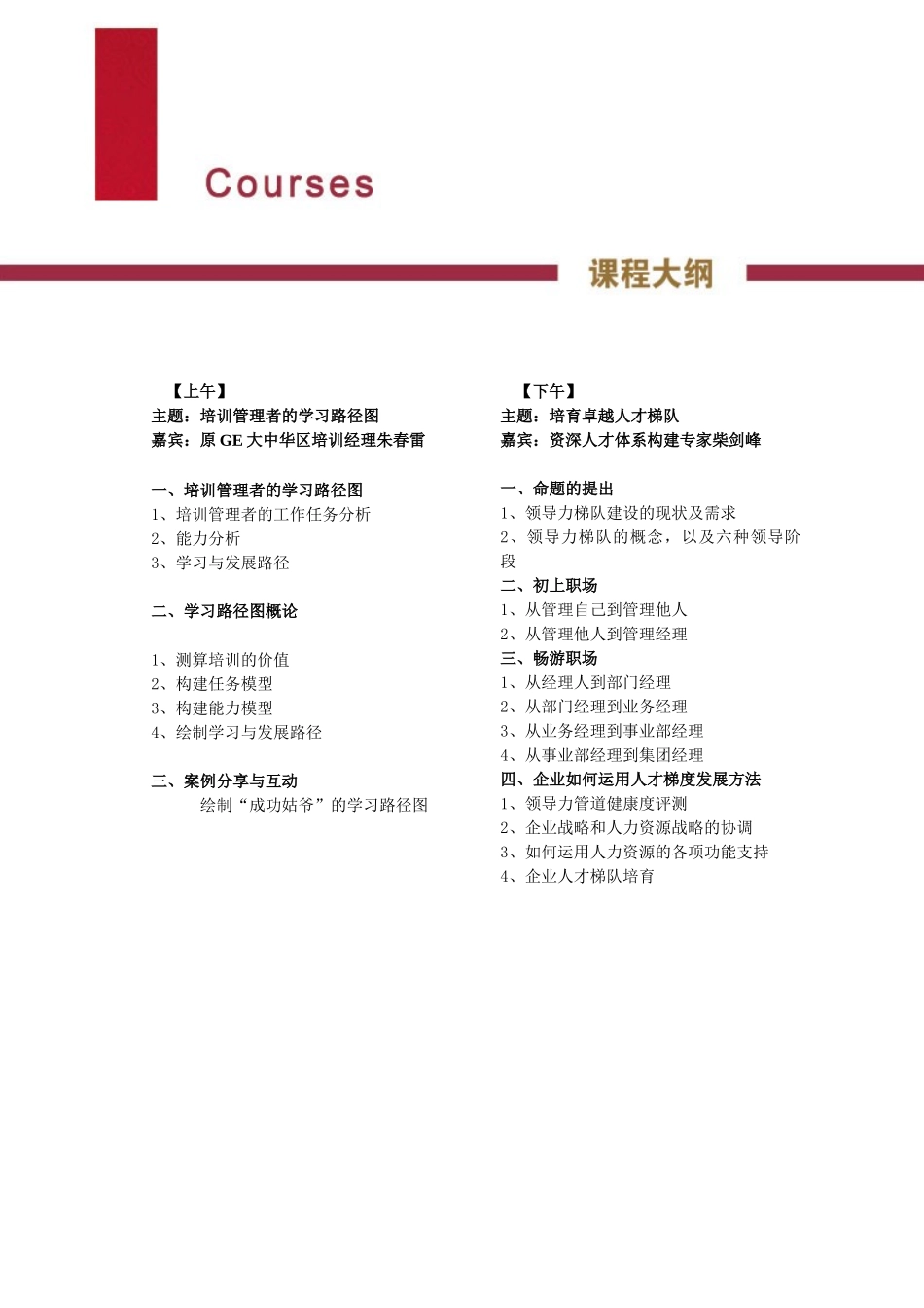 培训管理系列培训管理者的学习路径图与企业人才培养体系构建_第3页