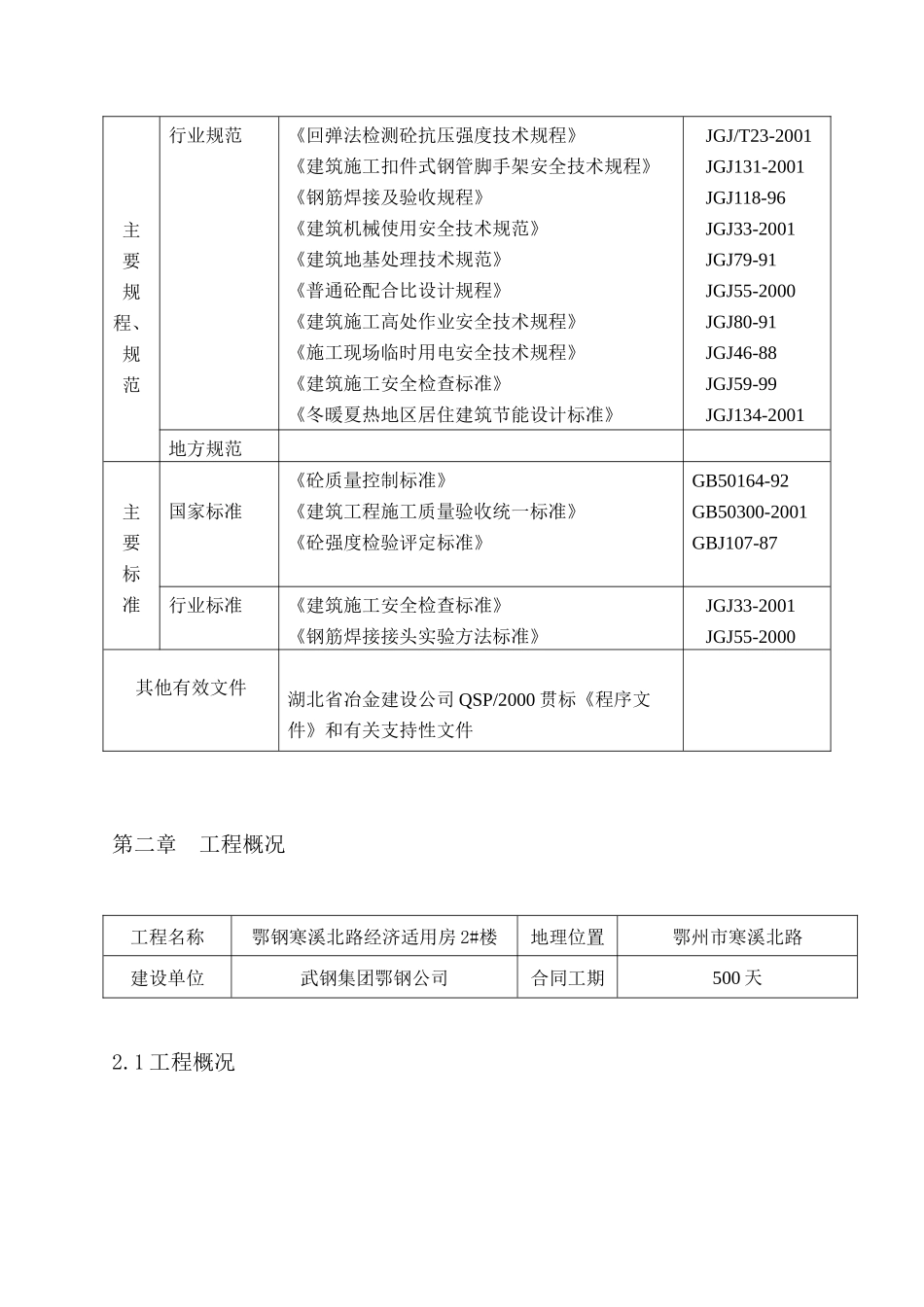 武汉寒溪北路经济适用房施工组织设计_第3页