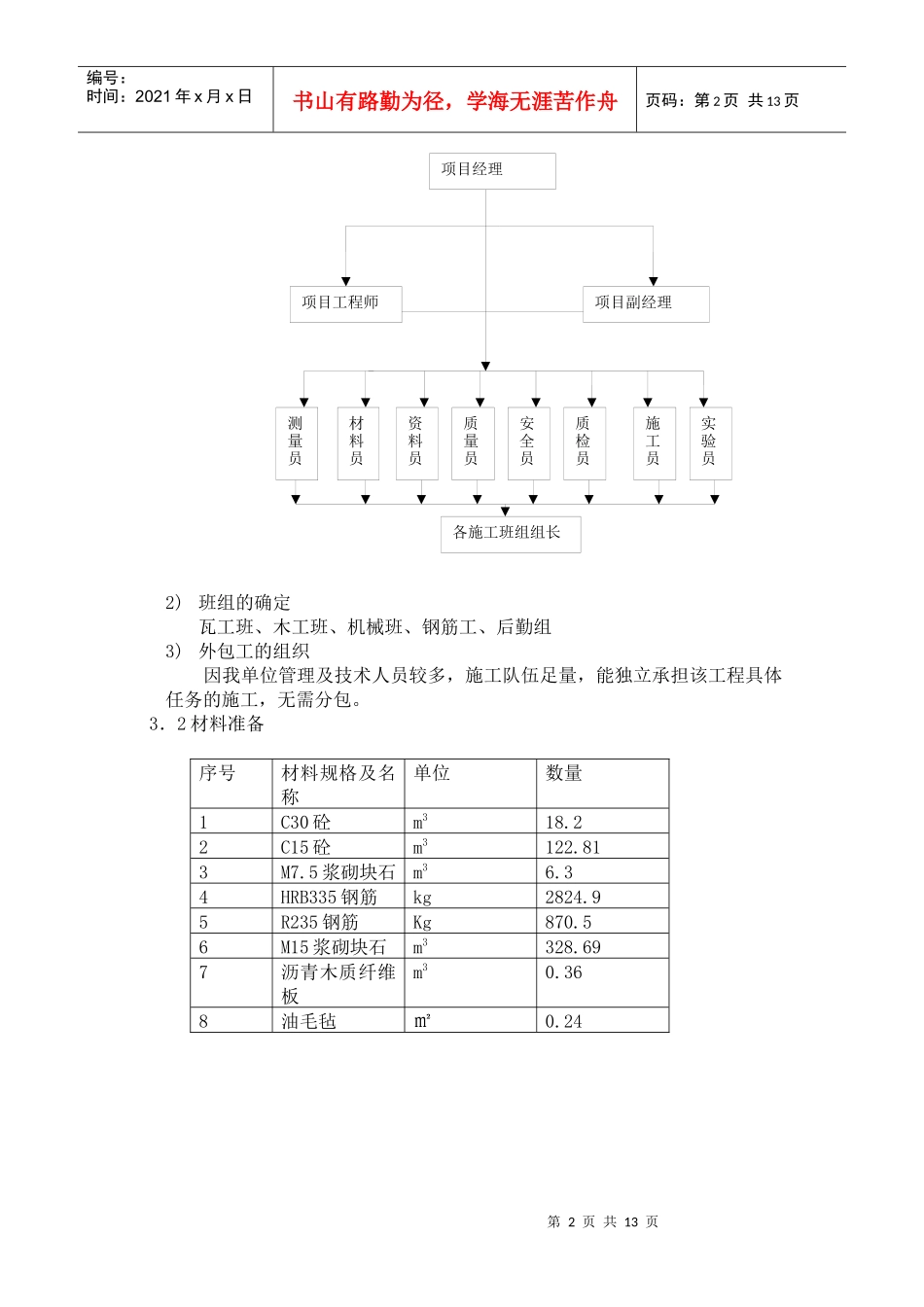 桥梁施工 课程设计_第2页