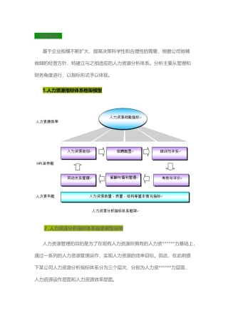 人力资源-HR数据分析(30页)