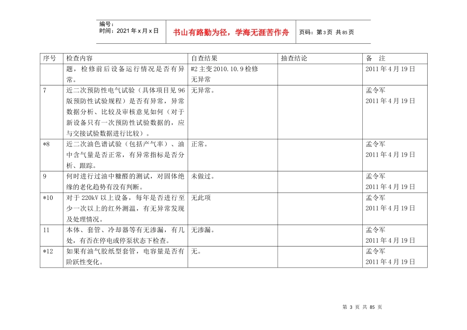 江苏省发电企业技术监督检查资料_第3页