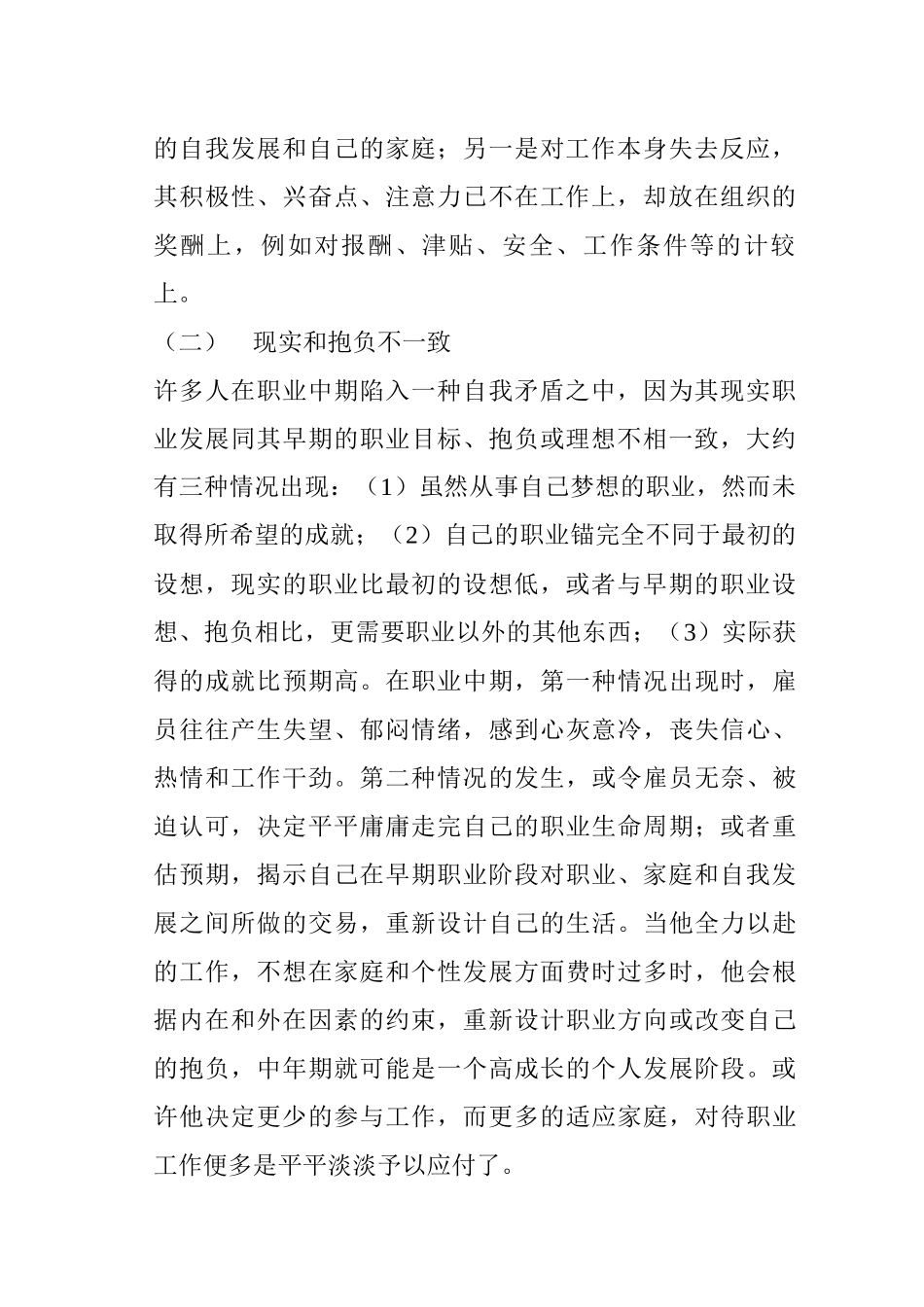 中期职业生涯规划_第2页