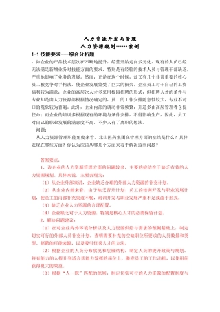 人力资源案例分析359422069