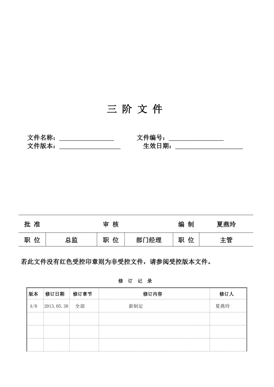 人力资源-MP-EF-HR01-003人事制度_第1页