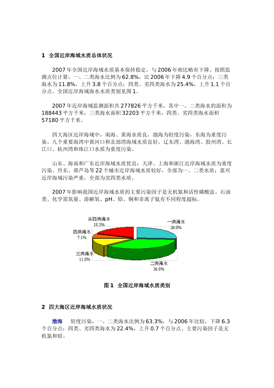 中国近岸海域环境质量公报(XXXX年)_第2页