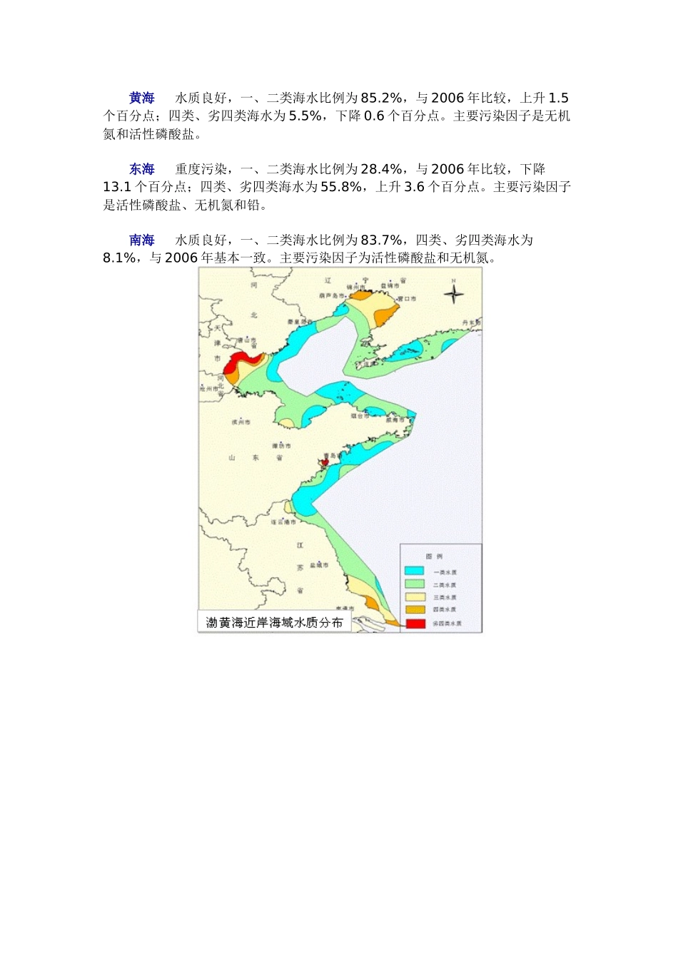 中国近岸海域环境质量公报(XXXX年)_第3页