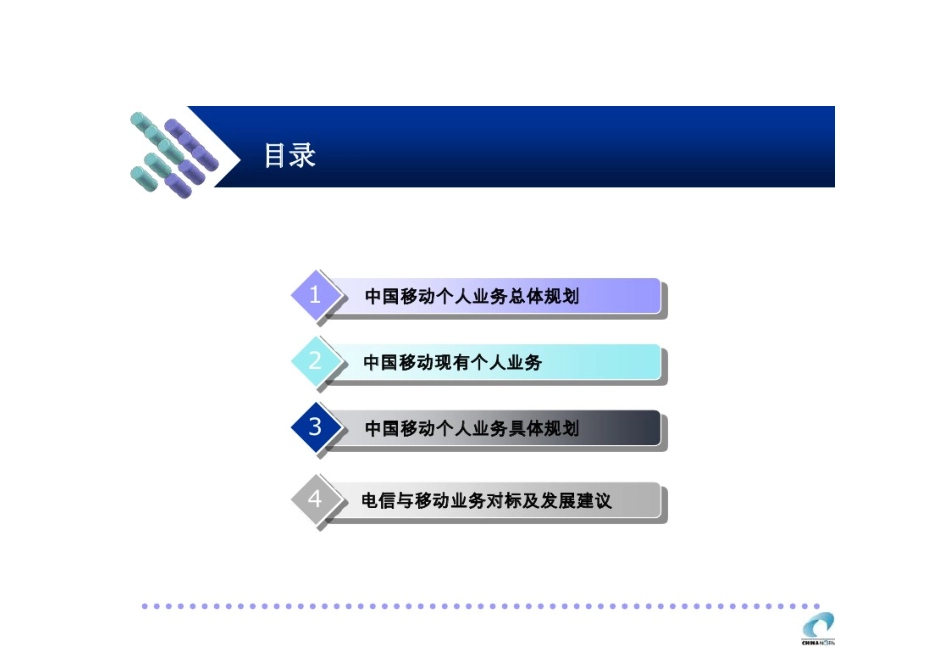 中国移动个人客户业务规划分析_第2页