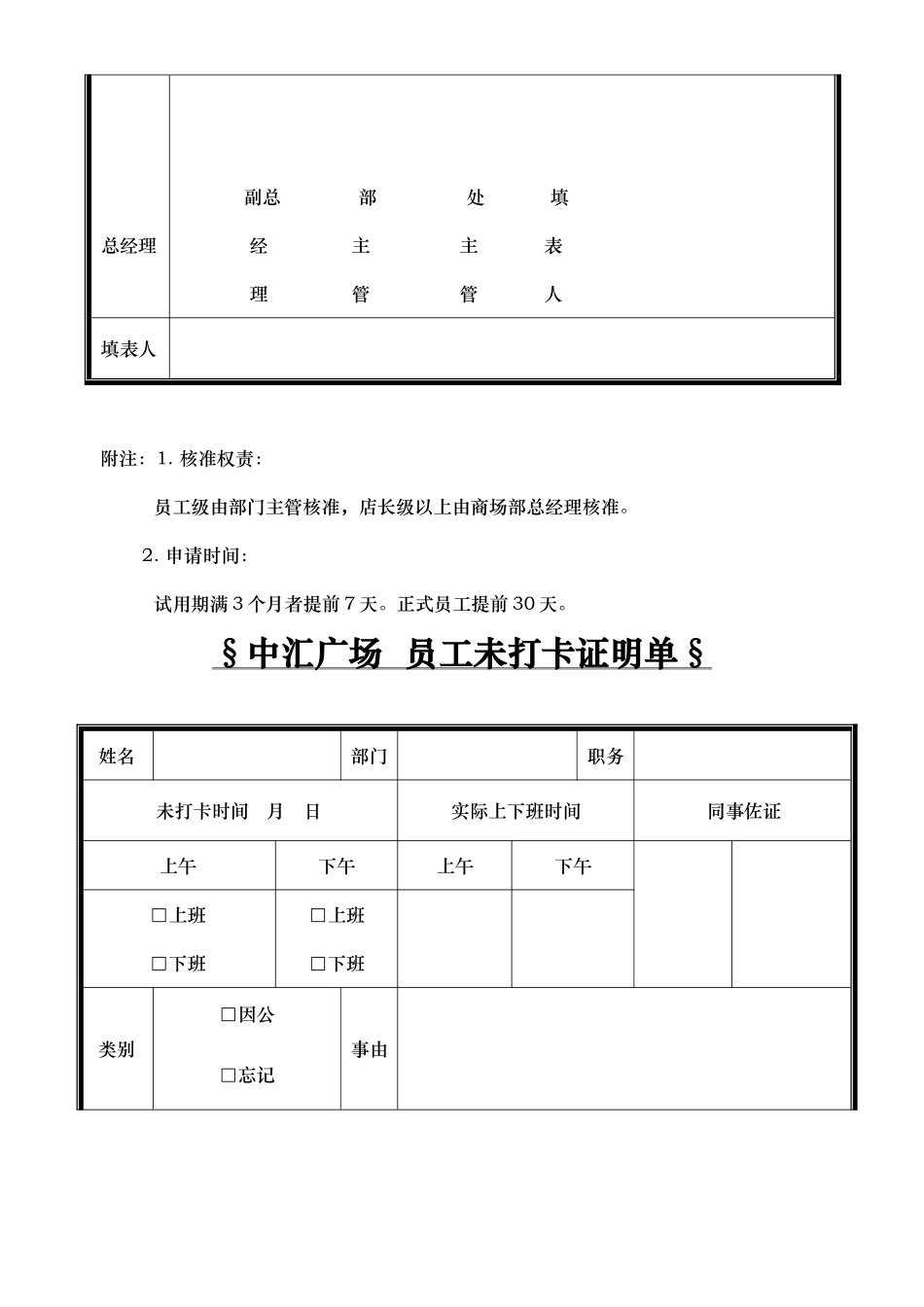 人事表格表单整册_第3页