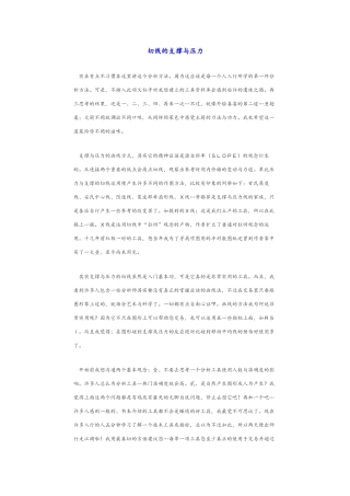 切线的支撑与压力