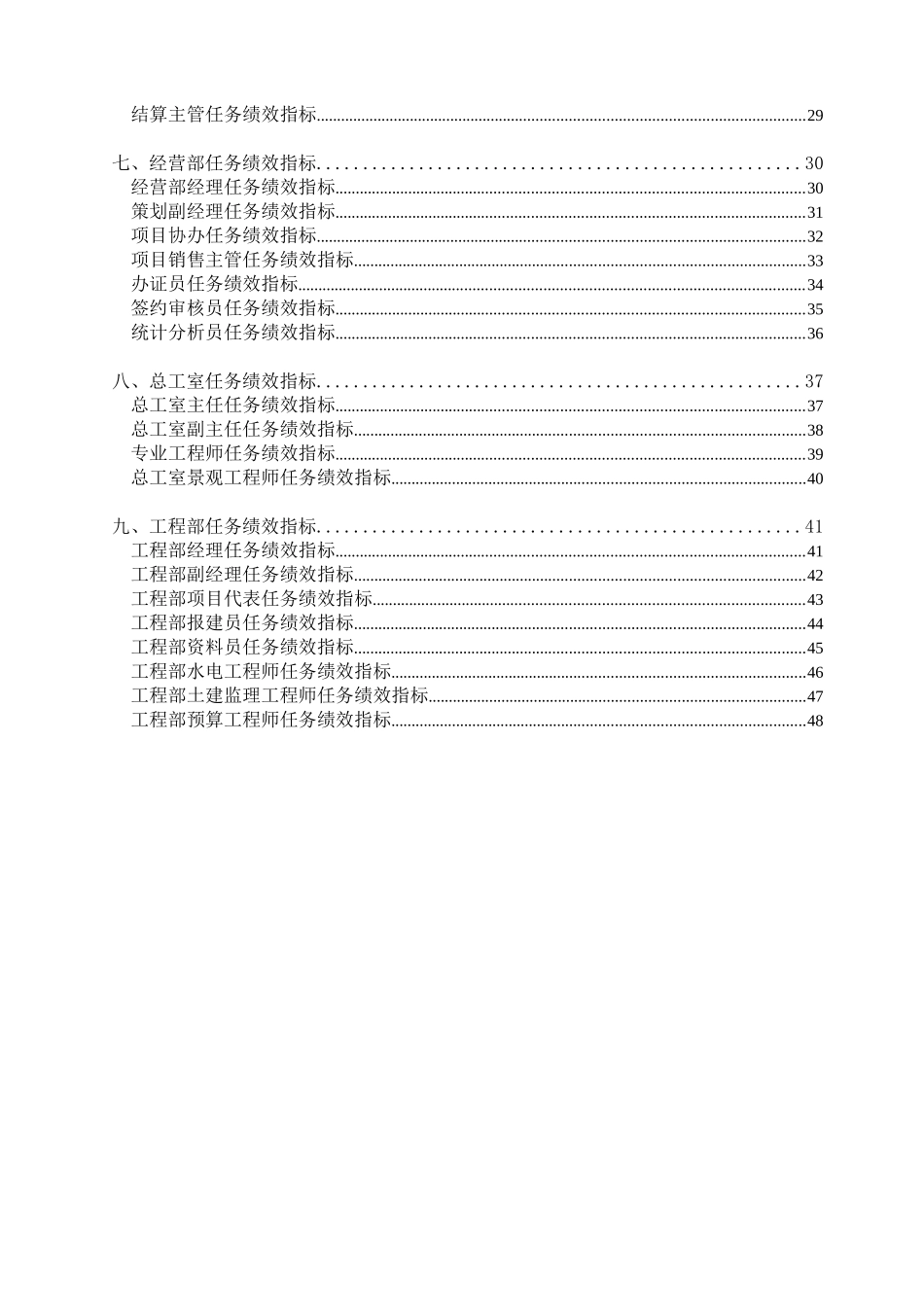 中信华南（集团）东莞公司员工任务绩效指标_第3页