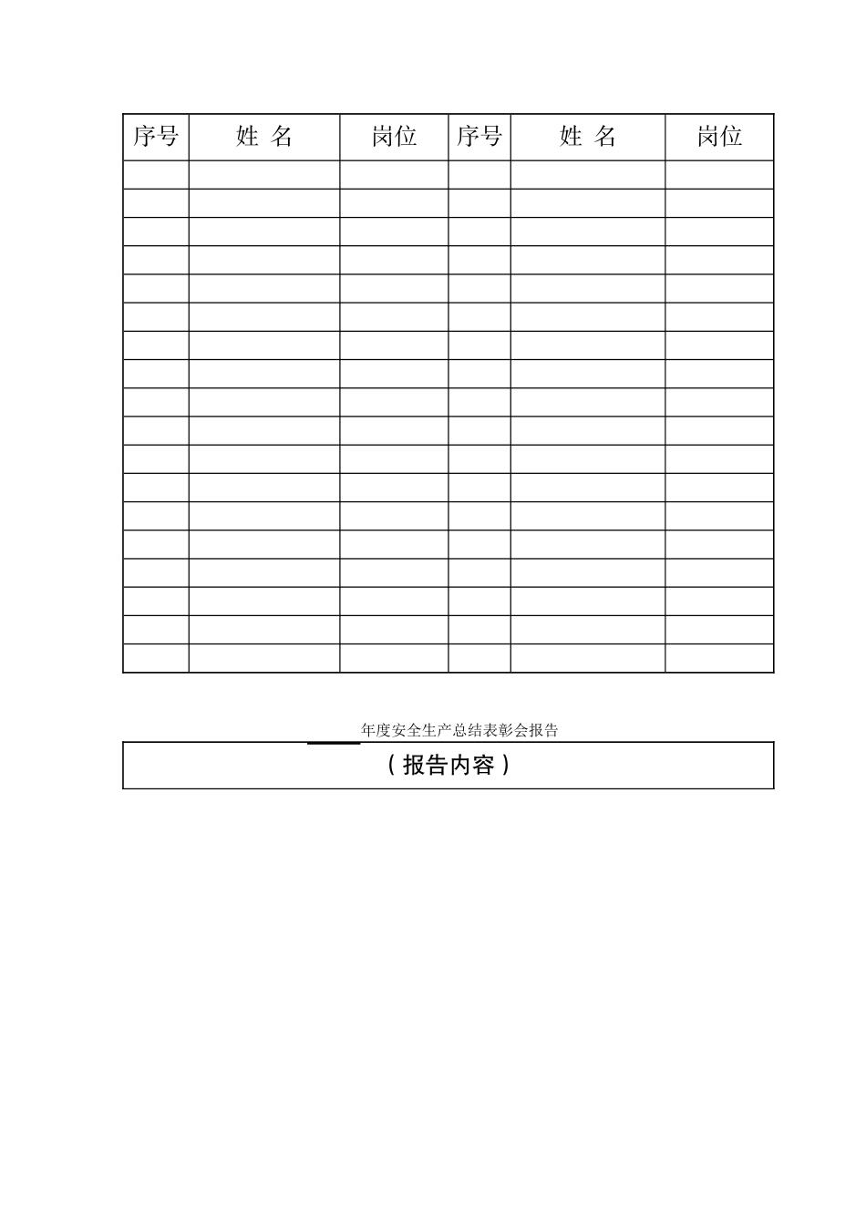 企业主要负责人履行安全生产职责“十个一次”台账(107页)_第3页