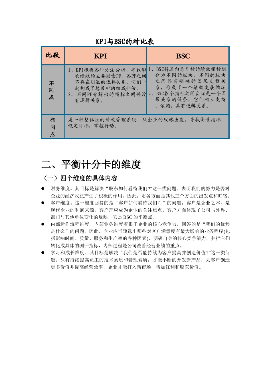 人力资源-03-绩效考核管理工具BSC平衡记分卡考核_知识_第2页