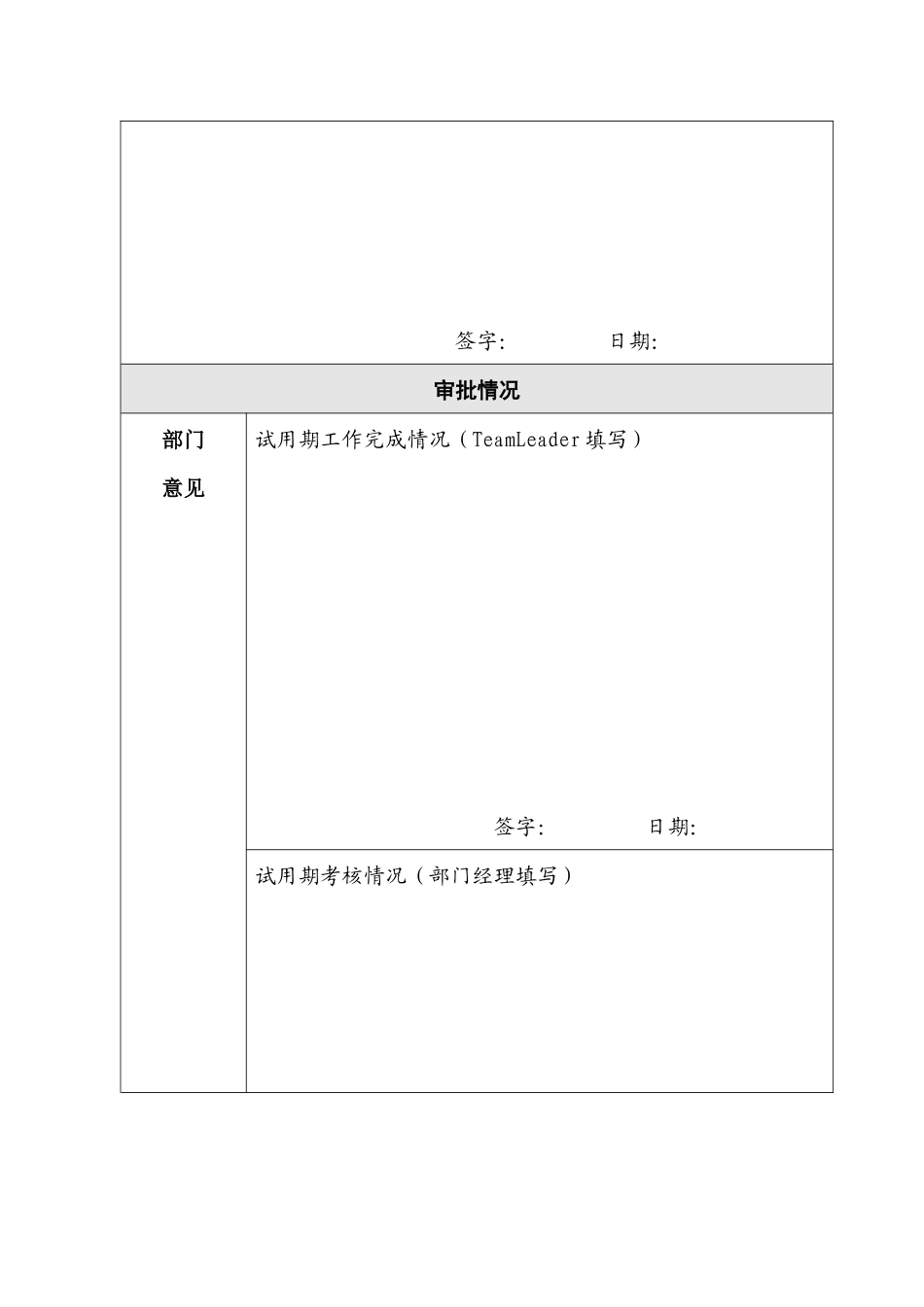 人力资源-HR10转正评估审批表_第3页