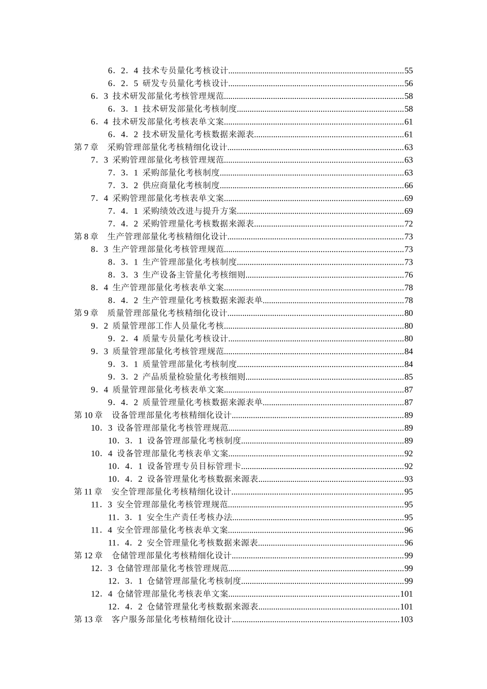 中小企业量化考核精细化设计全案_第3页