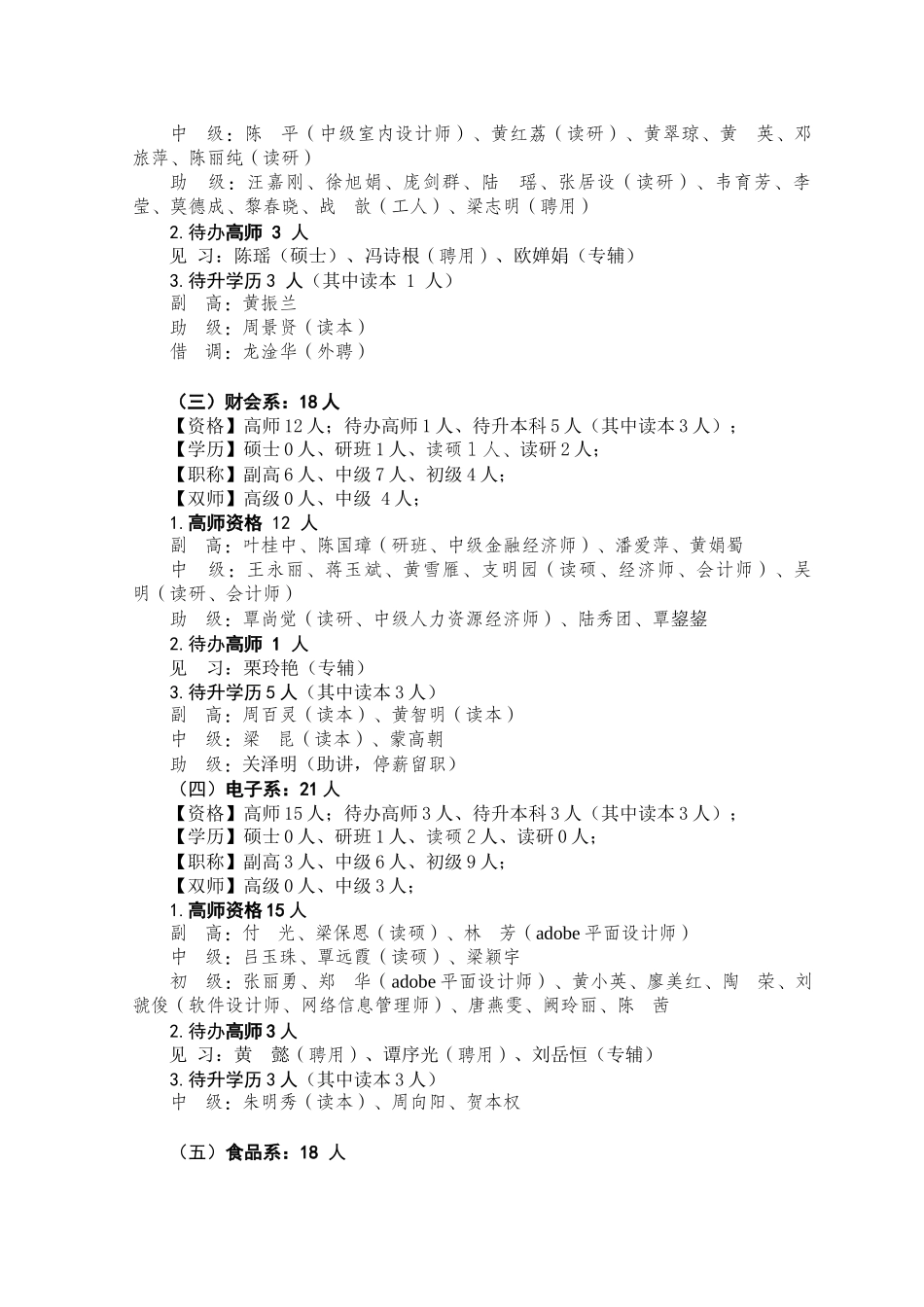 一、行政管理人员：_第2页