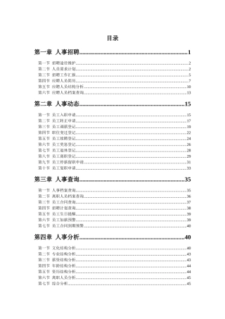 人力资源使用手册