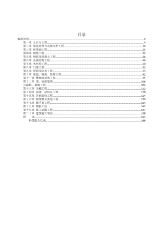 山东16定额速查手册(建筑装饰)