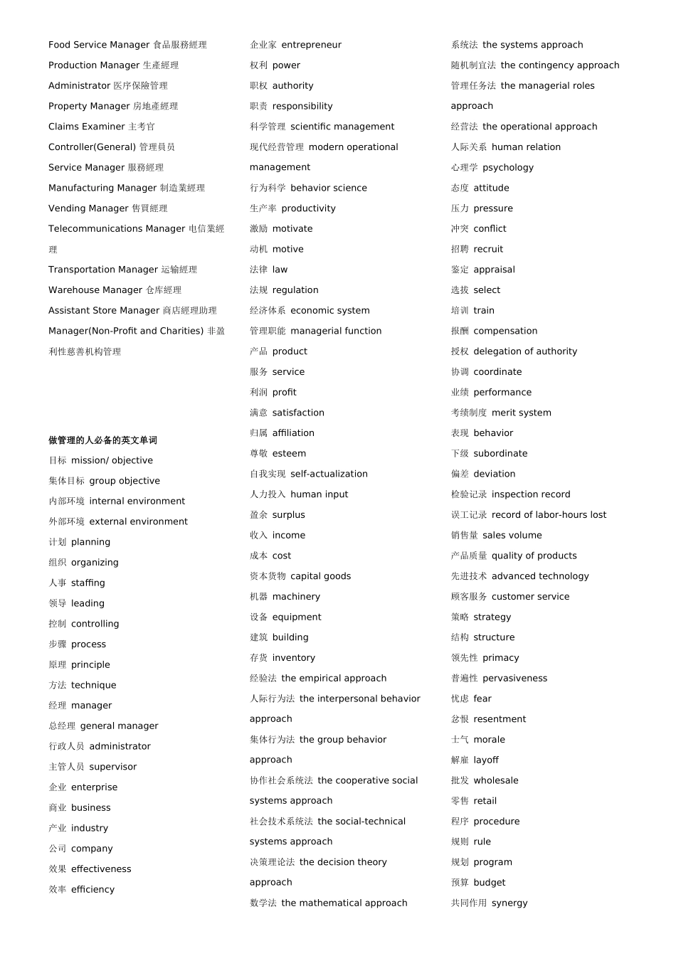 人力资源（HR）专业英语_第2页