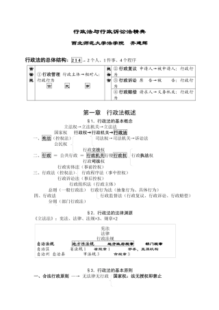吴鹏行政法讲义2