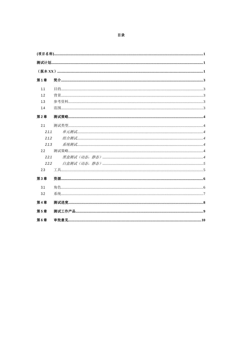 人力资源-GTI_TP_XXXX_0测试计划_软件测试面试必备_第2页