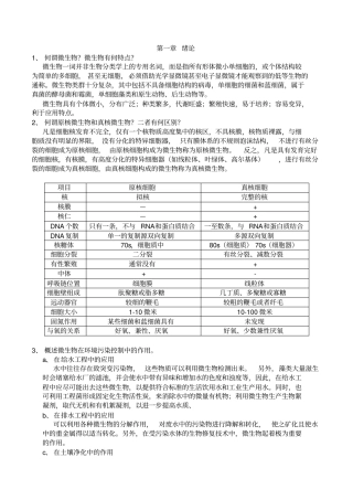 (完整版)污染控制微生物课后题答案