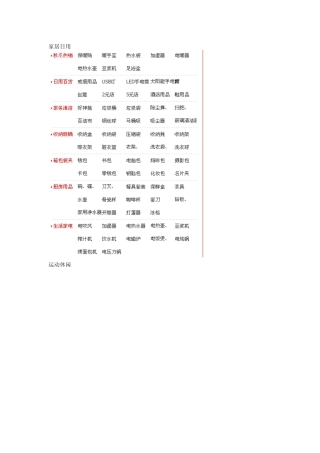 小本创业项目选择大纲