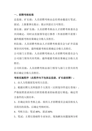 任职资格、岗位职责(1)