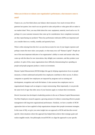 人力资源管理模型英文版