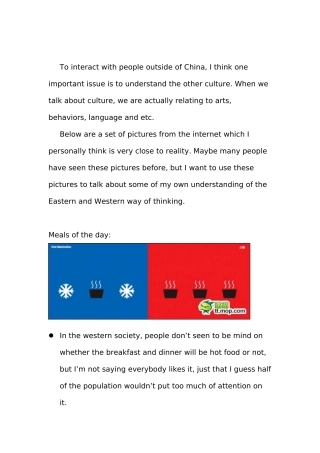 人力资源-interculture communication东西文化差异和沟通理解