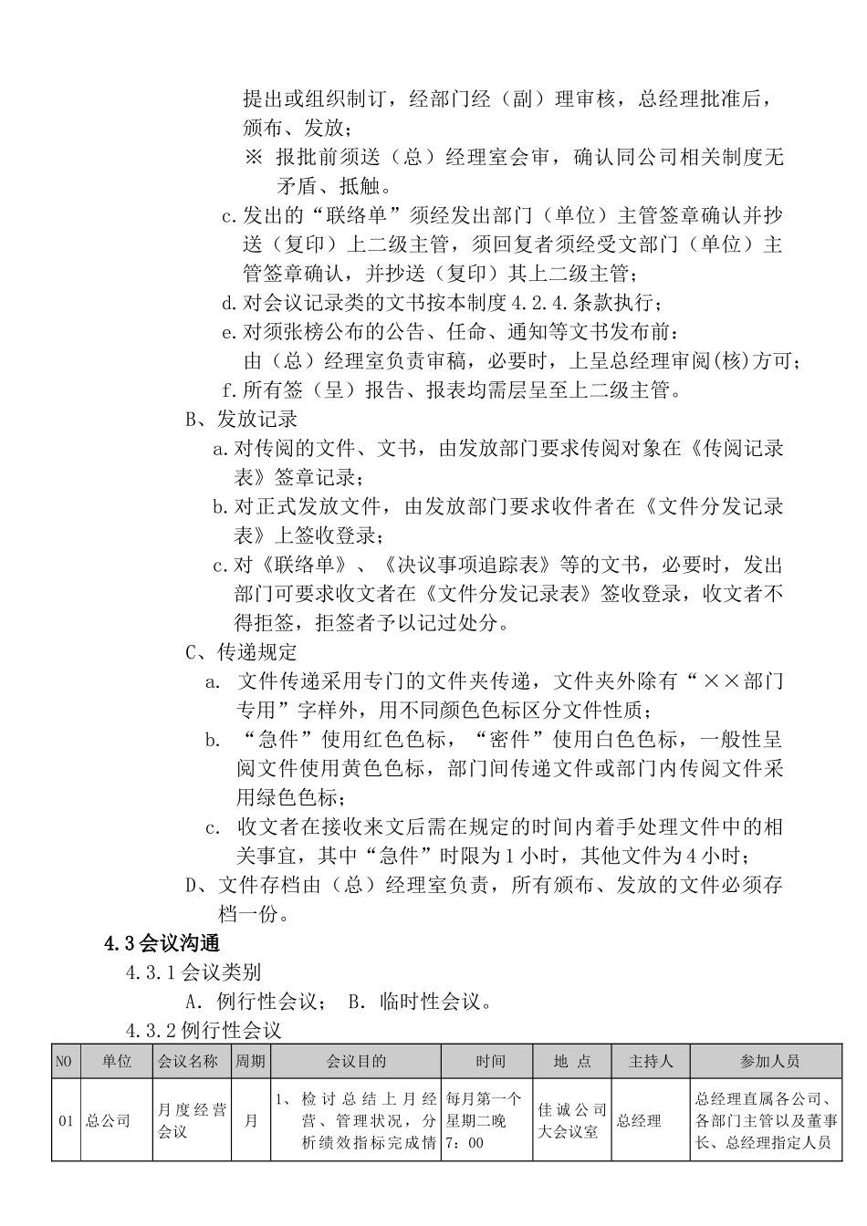 人力资源-u××实业有限公司内部沟通制度_第3页