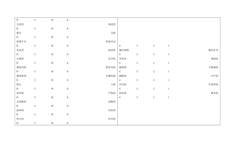 人力资源-5.《人际沟通技巧》补充资料_第3页