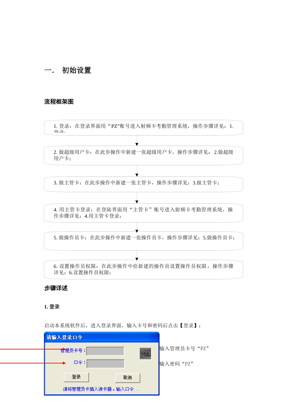 射频考勤说明书(含指纹机)_第3页