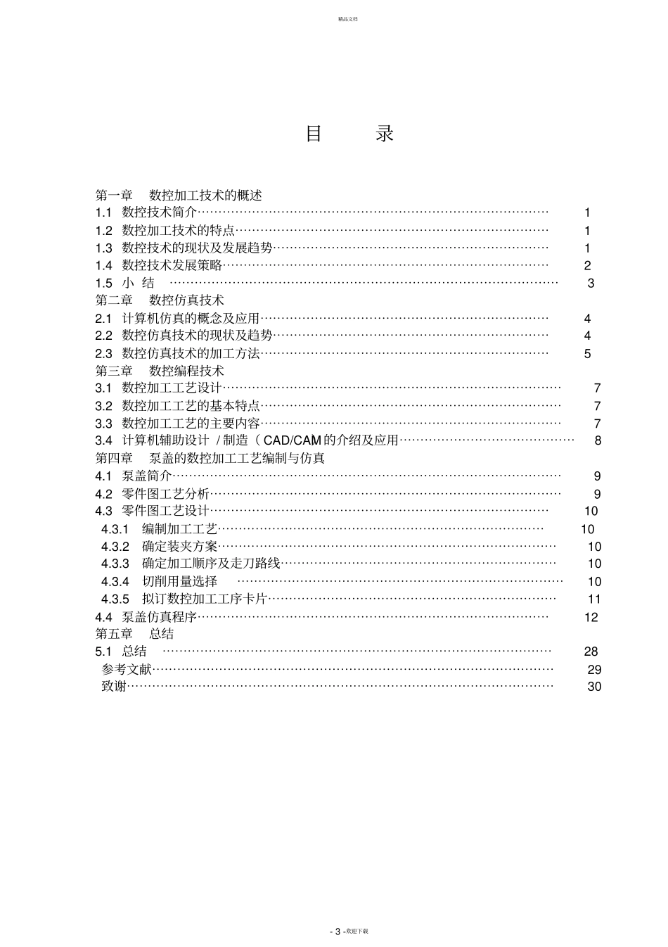 数控编程技术毕业论文(DOC)_第3页