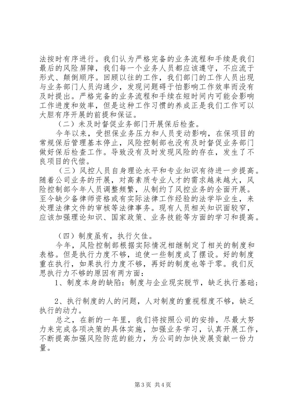风控部年度工作总结_第3页