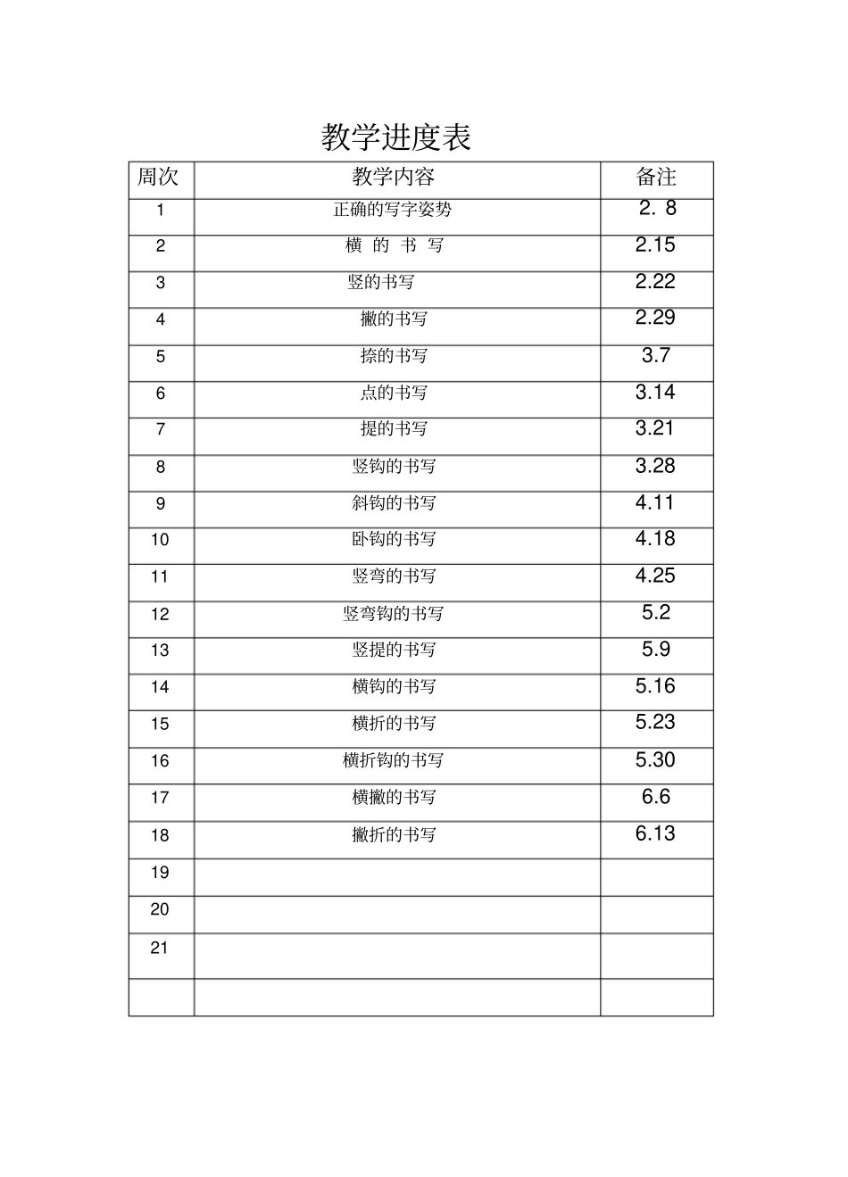 小学生硬笔书法备课_第2页