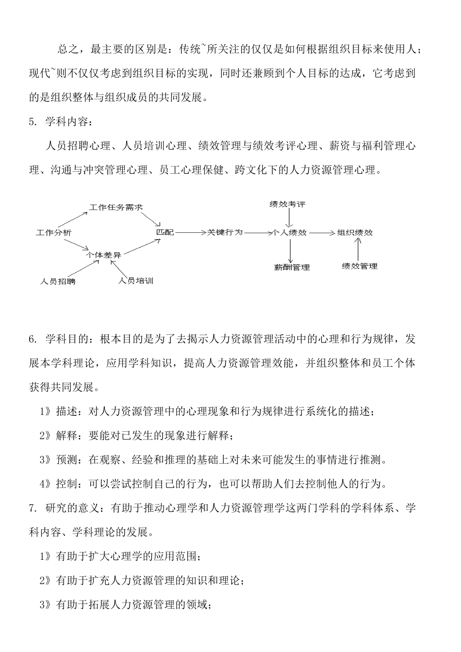 人力资源管理心理学重点知识总结(精华版)_第2页